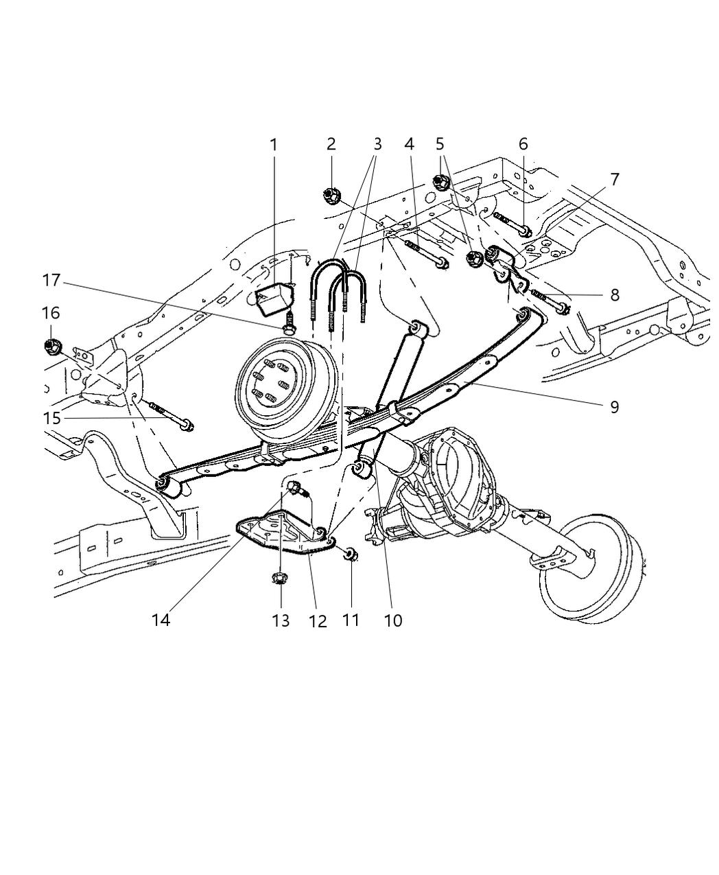 Shock Absorber Suspension Rear