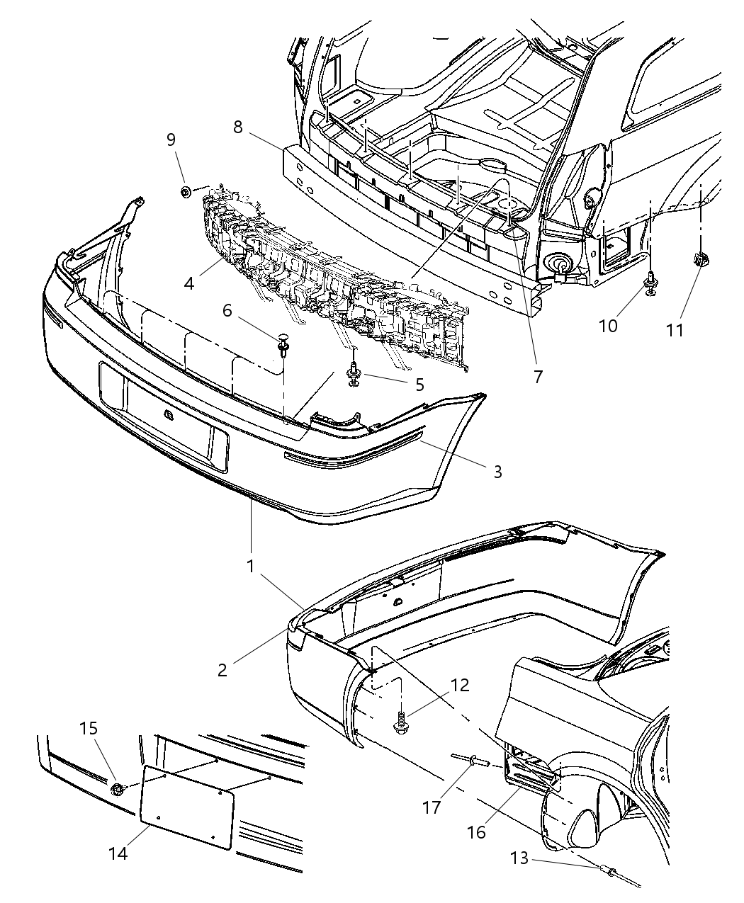 Fascia Rear