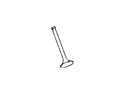 Valve, Exhaust (Except Europe)