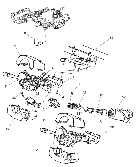 Column Steering Tilt