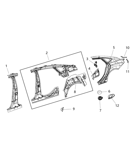 Panel Taillamp Mounting