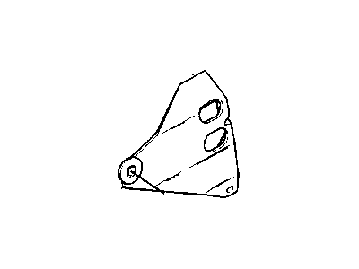 New 1994-2001 Fits Chrysler Grand Cherokee Bracket Torque Shaft - Part # 52078605