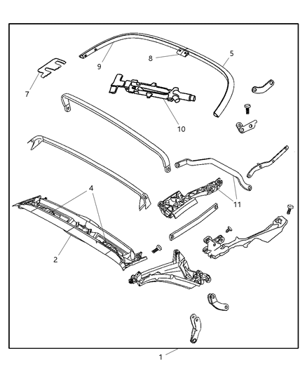 Header Folding Top