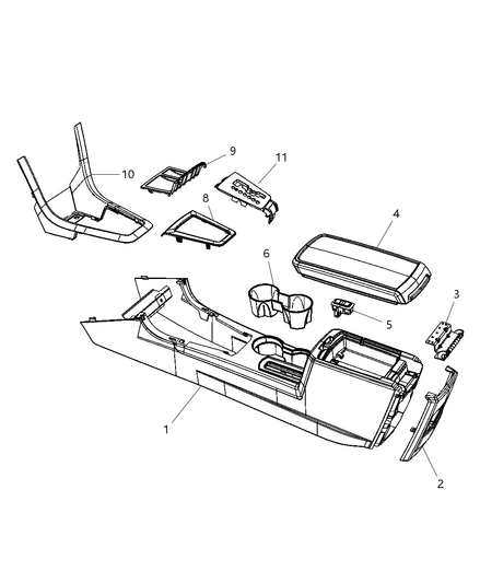 Armrest Console