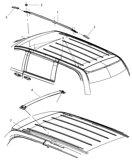 Rail Luggage Rack Side