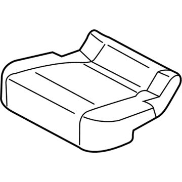 Cover Assy - Rear Seat Cushion