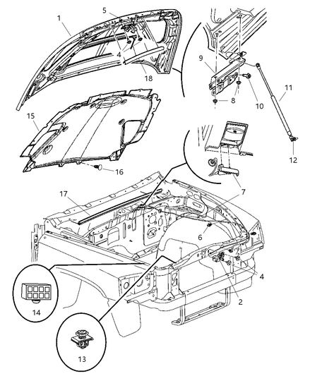 Striker Hood Latch