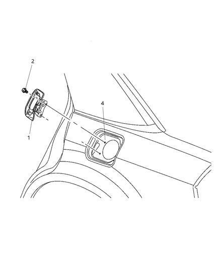 Housing Fuel Filler