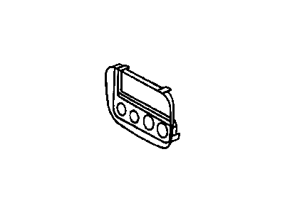Bezel Instrument Panel Center
