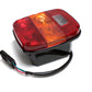 New 1997-2004 Fits Jeep Wrangler Export Version Rear Tail Light Assembly, Part # 55155624