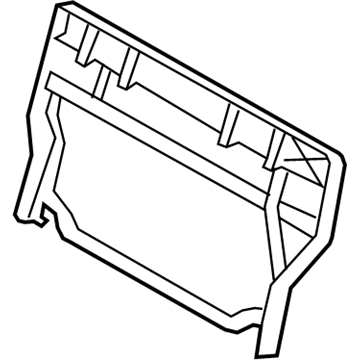 Frame Rear Seat Back 60%