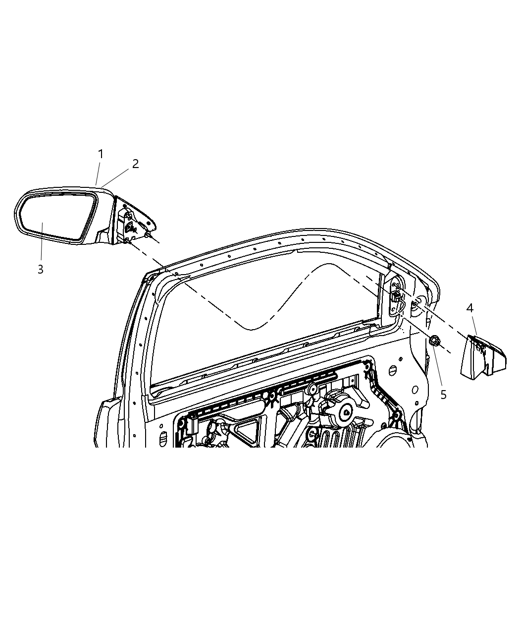 Mirror Outside, Rearview, Electric, Heated