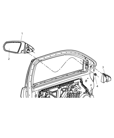 Mirror Outside Rearview