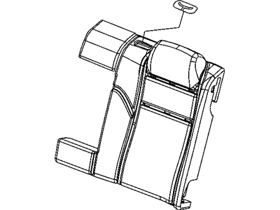 Cover Rear Seat Back 60 % Side