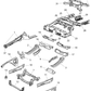 Crossmember Floor Pan Toeboard