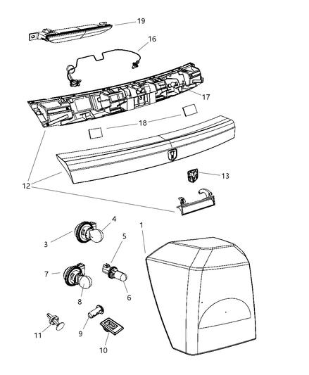 Lens License Lamp