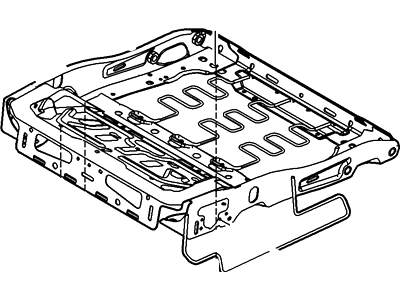 Frame And Spring - Frt Seat Cushion