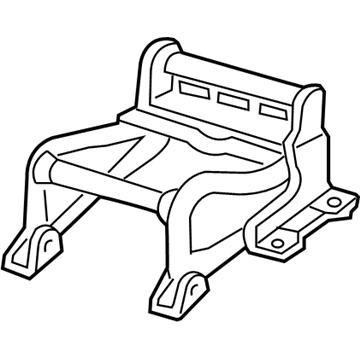 Frame And Spring - Rr Seat Cushion