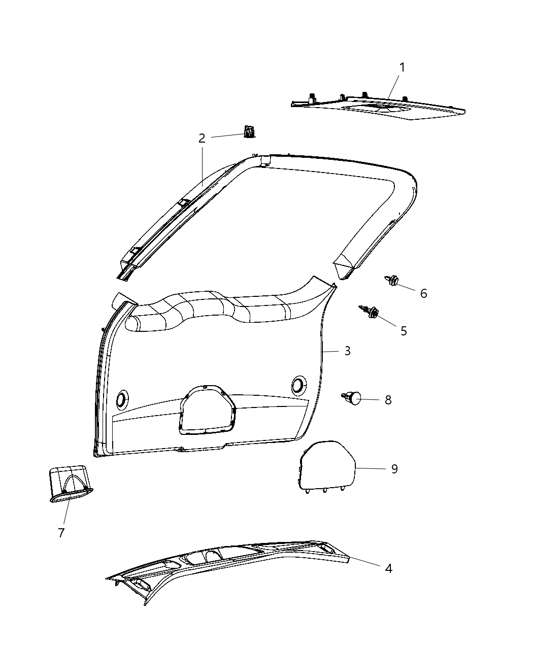 Scuff Plate Liftgate