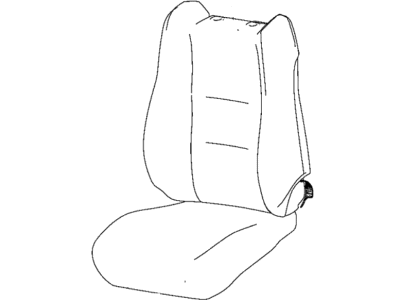 New 2016 Fits Chrysler Grand Cherokee Front Seat Back Cover - Part # 5SQ10DX9AC
