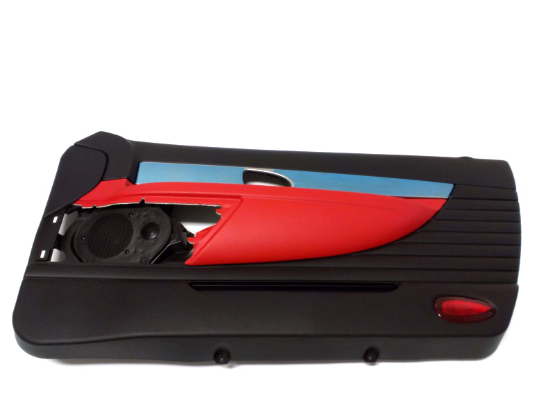 New OEM 2005 Ford Thunderbird 50th Ed Passenger Right Door Trim Panel Red, Part # 5W6Z-7623942-AAA