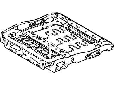 Frame And Spring - Frt Seat Cushion
