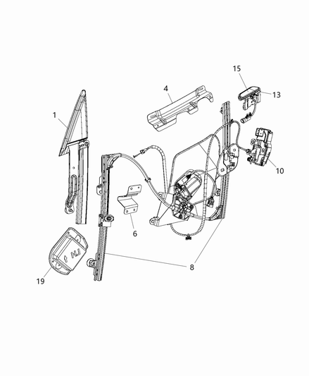 Bracket Door Trim Panel