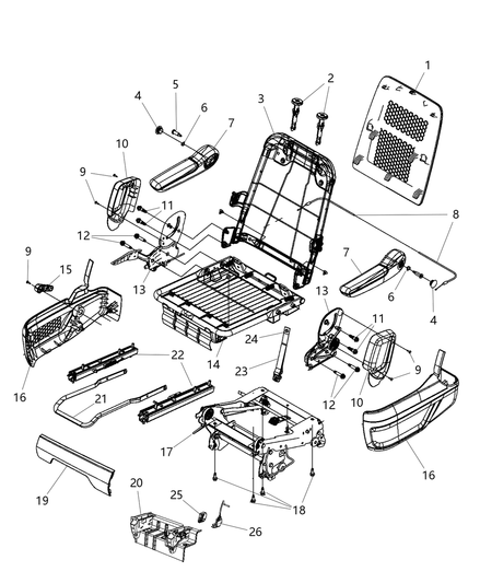 Bracket Seat