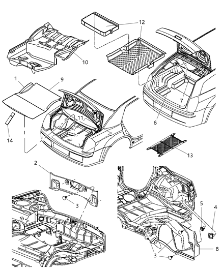Carpet Luggage Compartment
