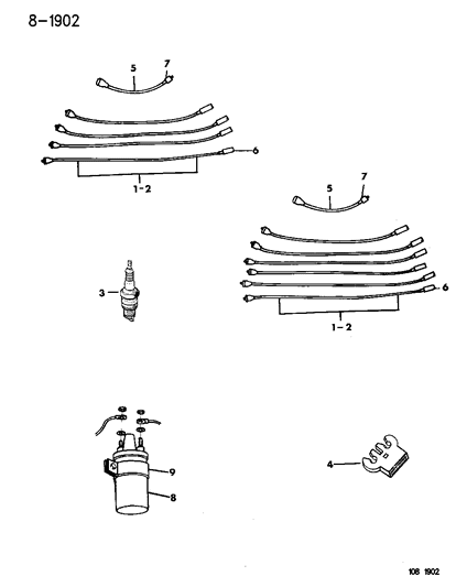 Cable, Spark Plug