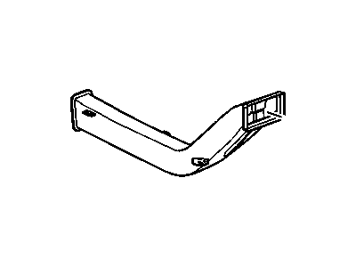 Duct, A/C Outlet