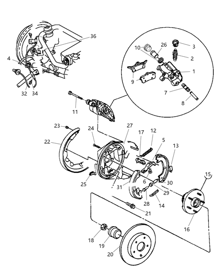 Hub And Bearing Brake