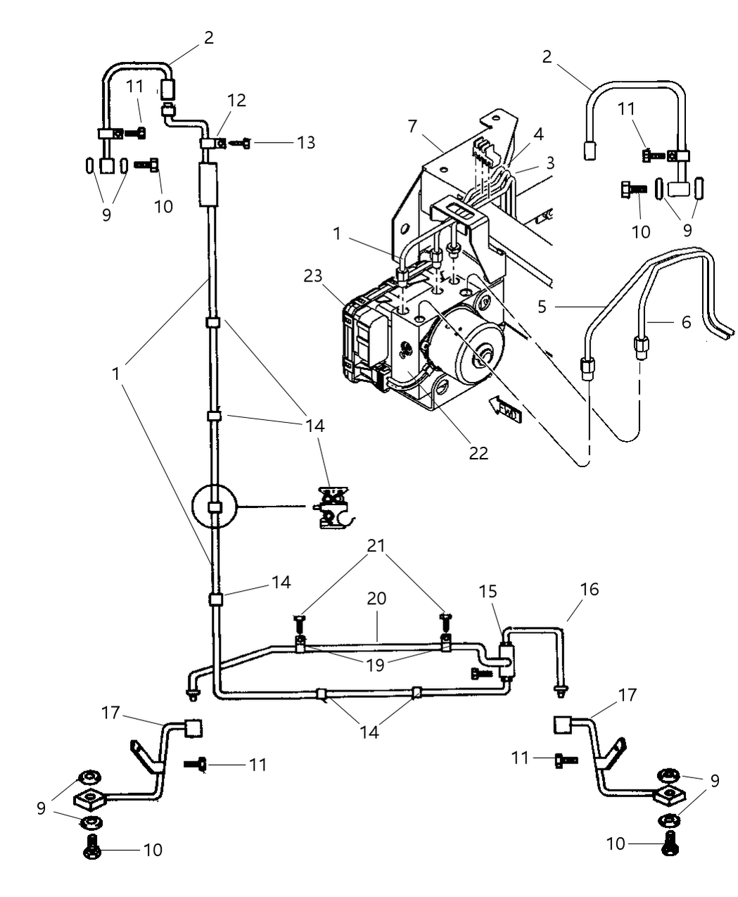 Clip Brake Tube