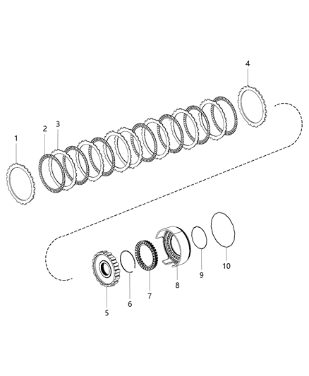 New 2013-2018 Fits Chrysler 3500, 4500, 5500 O-Ring - Part # 68244578AA