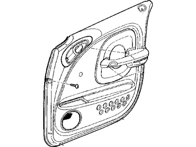 Panel Door Trim Front