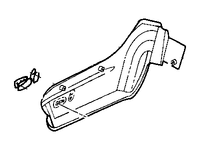 New 2001-2003 Fits Chrysler Grand Caravan, Town & Country Shield-Seat - Part # UD791L5AA