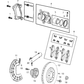 Caliper Assembly Disc Brake Front