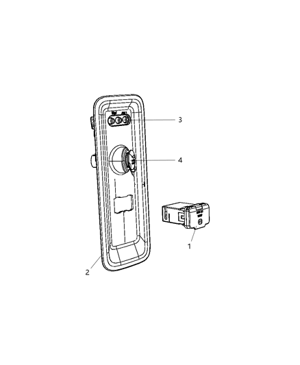 Bezel Power Outlet