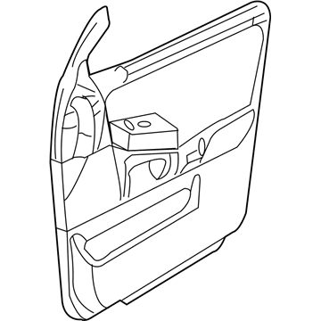 Trim Assy - Front Door