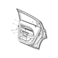 Panel Rear Door Trim