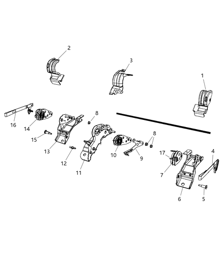 Bracket 60% Outboard