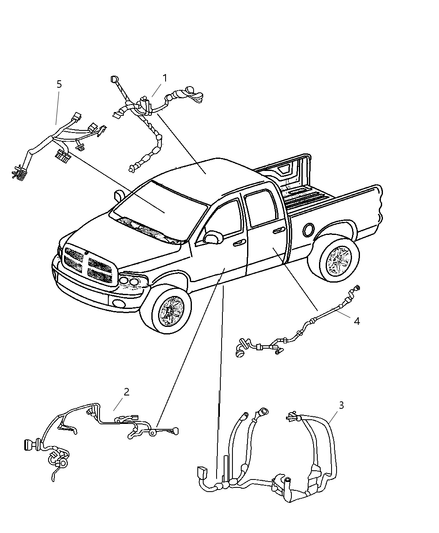Wiring Rear Door