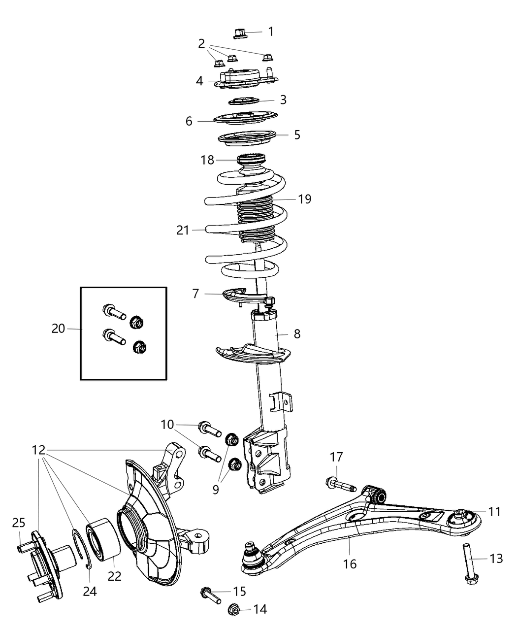 Spring Front Coil