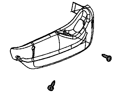 New 2001-2003 Fits Chrysler Grand Caravan, Town & Country Shield-Seat - Part # UE241L5AA