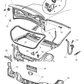New 2000-2005 Fits Chrysler Neon Weatherstrip-Deck Lid - Part # 4783623AD