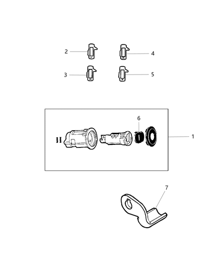 Gasket Lock Cylinder