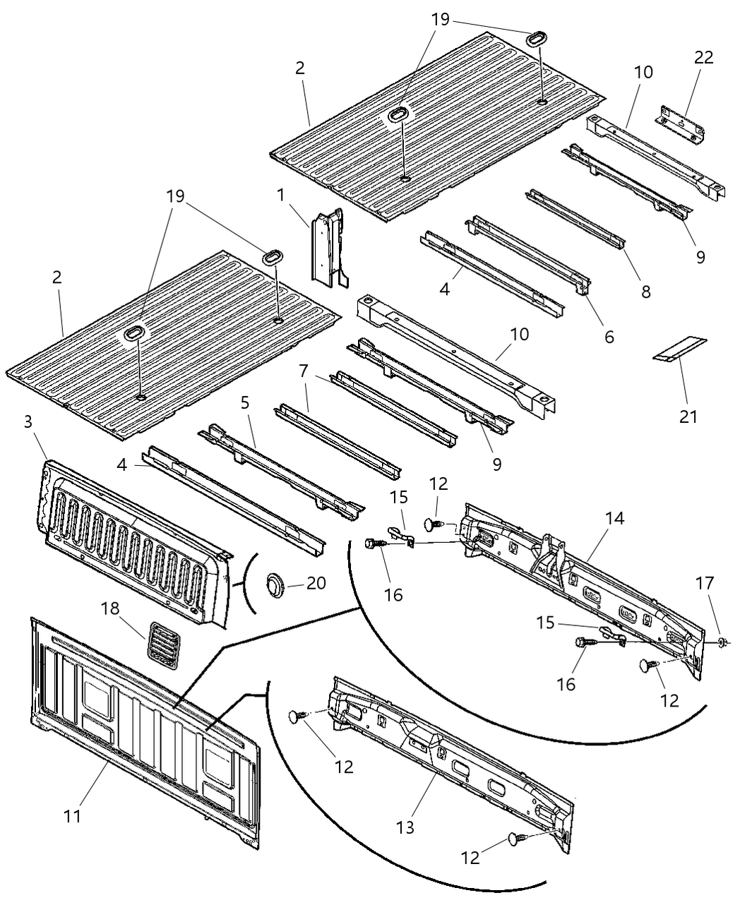 Brace Side Rail