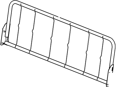 Frame - Rear Seat Back Retaining