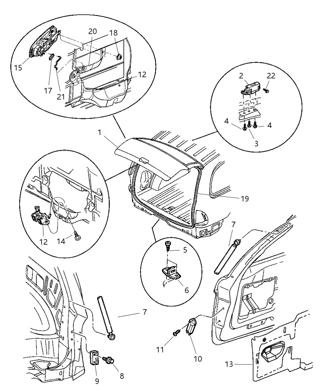 Latch Liftgate