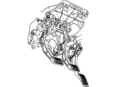 New 2009-2012 Fits Chrysler 3500, 4500, 5500 Cover-Pedal - Part # 68055746AA